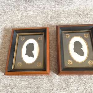 Wallace Nutting C.1927 George Washington Silhouettes.