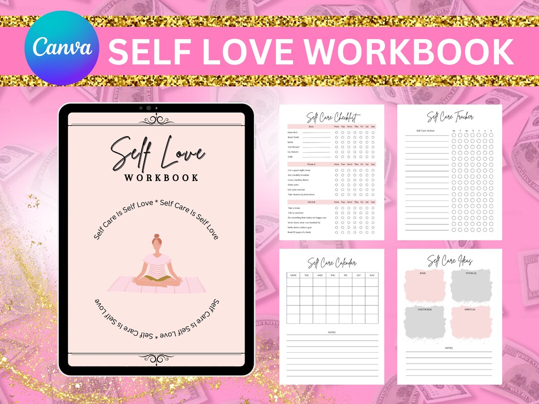 Self Love Workbook, Done for You Course, Lead Magnet Ebook, Brandable ...