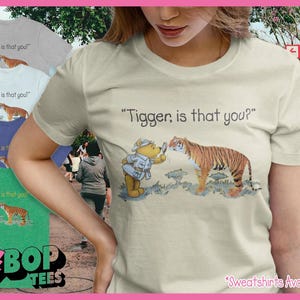 Animal Kingdom Vintage Style Tigger is That You? Pooh WDW Parks Unisex Tee
