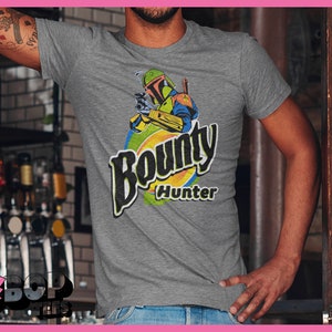Bounty Hunter Boba Fett Star Wars Parody Unisex Tee