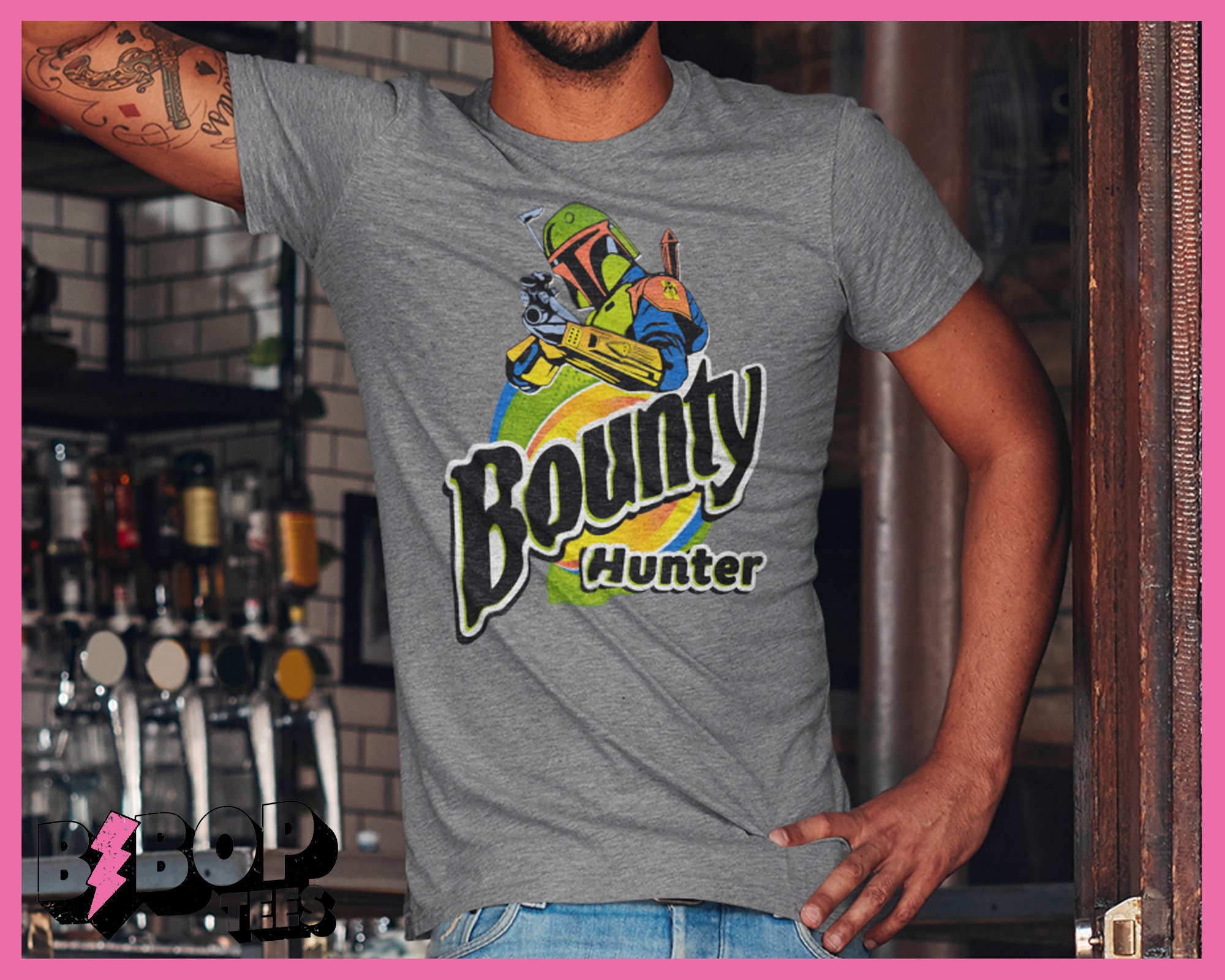 Bounty Hunter Boba Fett Star Wars Parody Unisex Tee - Etsy
