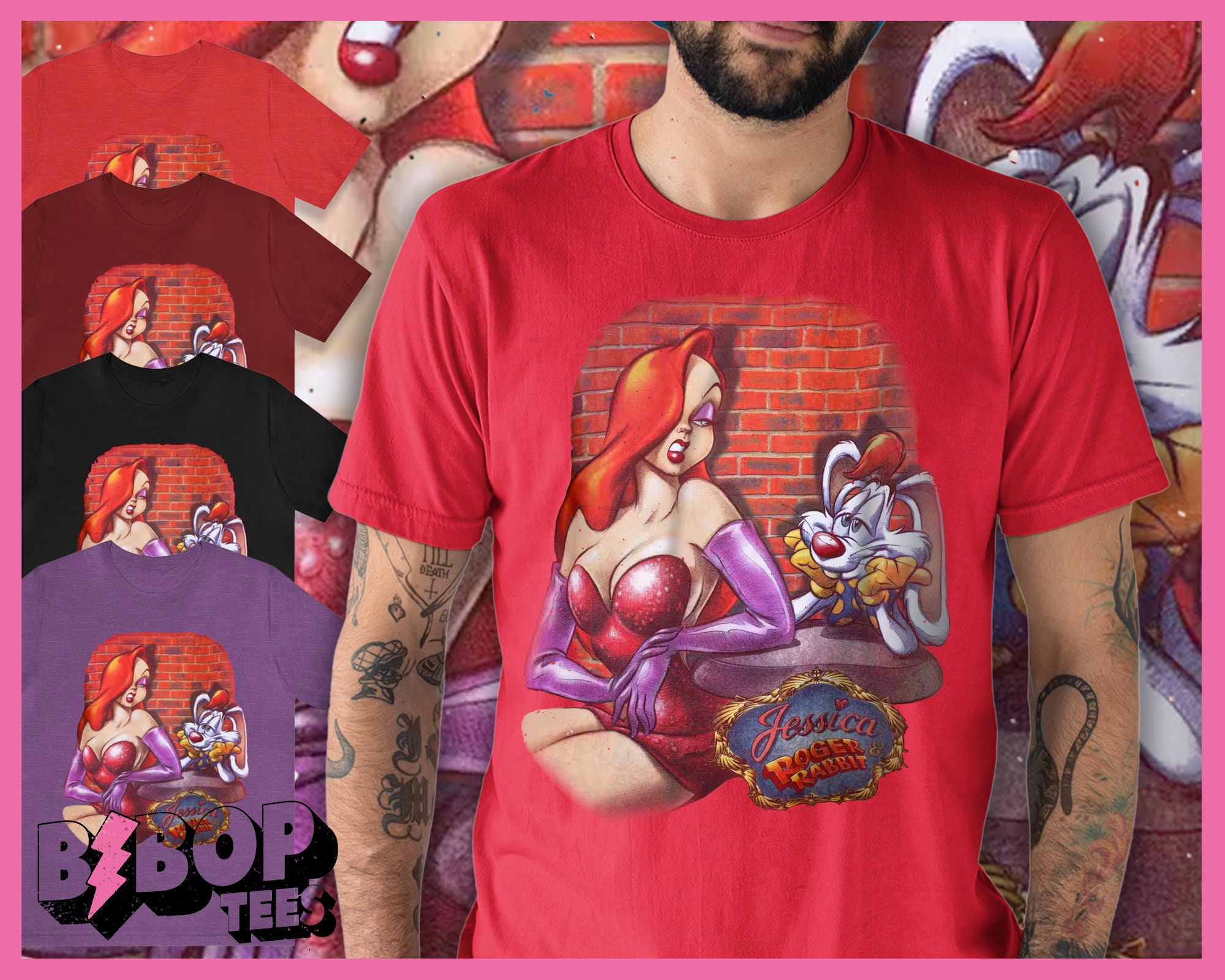 Jessica rabbit shirt - Etsy 日本