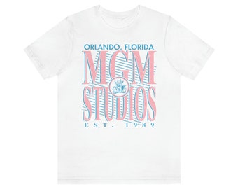 Throwback Disney MGM Shirt, Vintage Style MGM Studios Disneyland Florida Unisex T-Shirt