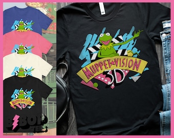 Muppet Vision 3D Vintage Style 80er Unisex Tee