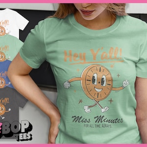 Miss Minutes Tee, Time Variance Authority, Miss Minutes Vintage Style Unisex Tee