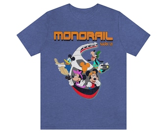 Monorail Mark VII WDW Monorail Unisex Tee