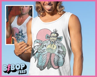 Big Trouble in Little China Jack Burton Fu Manchu 80's Unisex Tank