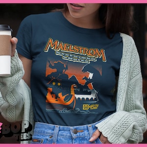 Maelstrom Ride Germany Epcot WDW Vintage Style 90&#39;s Unisex Tee