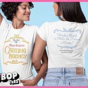Magic Kingdom Casting Shirt, Main Street USA WDW Tshirt, Disney Parks 2022 Unisex Tee