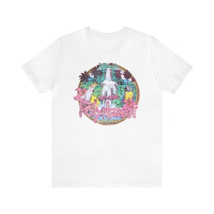 Polynesian Resort Vintage 80&#39;s 90&#39;s Style Disney Resort Unisex Tee