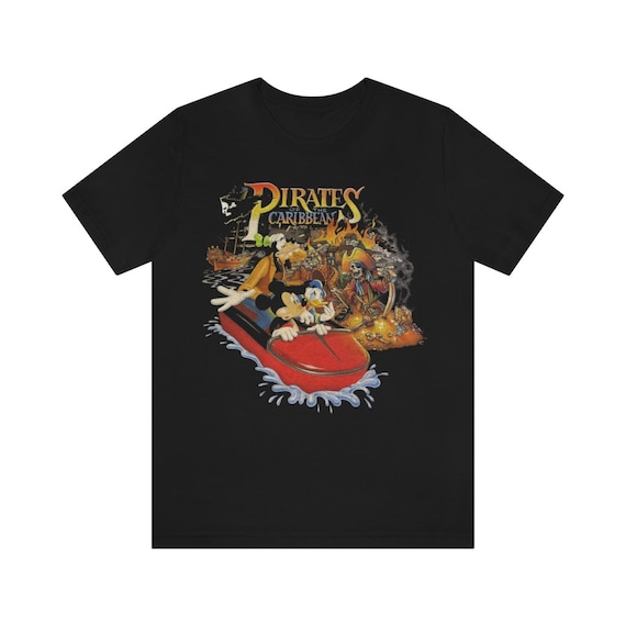 Pirates of the Caribbean Vintage 90's Unisex Tee - Etsy
