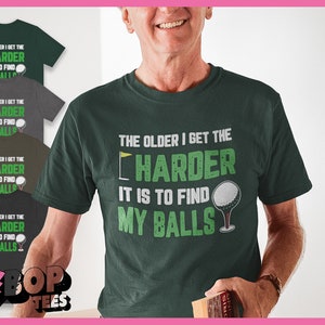 Golf Shirt Funny Gift Find My Balls Unisex Tee