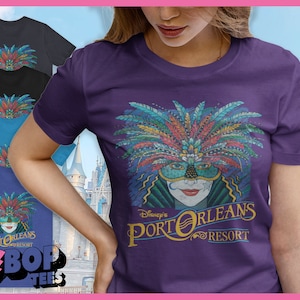 Port Orleans Vintage Style Shirt WDW 80&#39;s 90&#39;s Unisex Tee