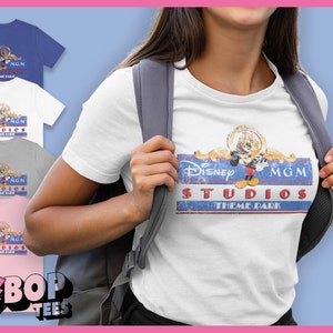 Throwback Disney MGM Shirt, Vintage Style MGM Studios, Hollywood Studios Tee