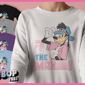 Max a Goofy Movie Retro 90's Style Powerline Unisex Sweatshirt