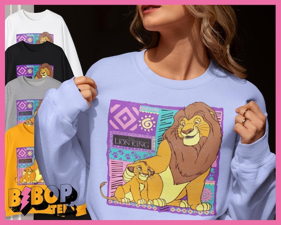 Vintage Lion King 90's Throwback Unisex Sweatshirt - Etsy