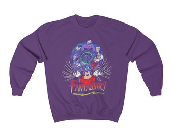 トップス 80s Disney fantasmic sweat Disney Fantasmic Sweatshirt Sweatshirt Fantasmic Vintage