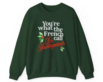 Les Incompetents Home Alone Shirt, Funny Holiday Christmas Unisex Sweatshirt