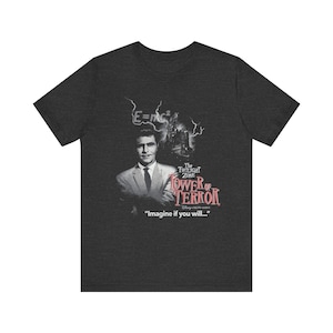 Camiseta unisex de WDW, Torre del Terror, de los estudios MGM, agotada (reproducción)