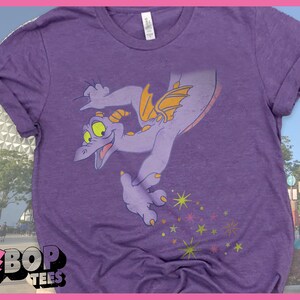 Epcot WDW Figment Imagination 1982 Style Unisex T-Shirt