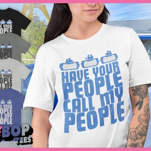 People Mover Vintage Style Have Your People Unisex WDW Tomorrowland Shirt