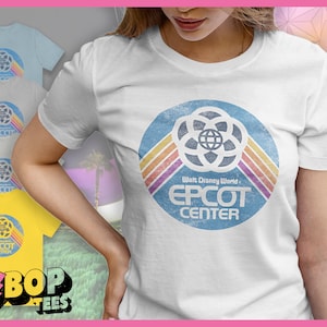 Epcot Vintage Faded Style Unisex Tee