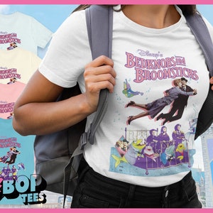 Bedknobs and Broomsticks Vintage Throwback VHS 80's Tee