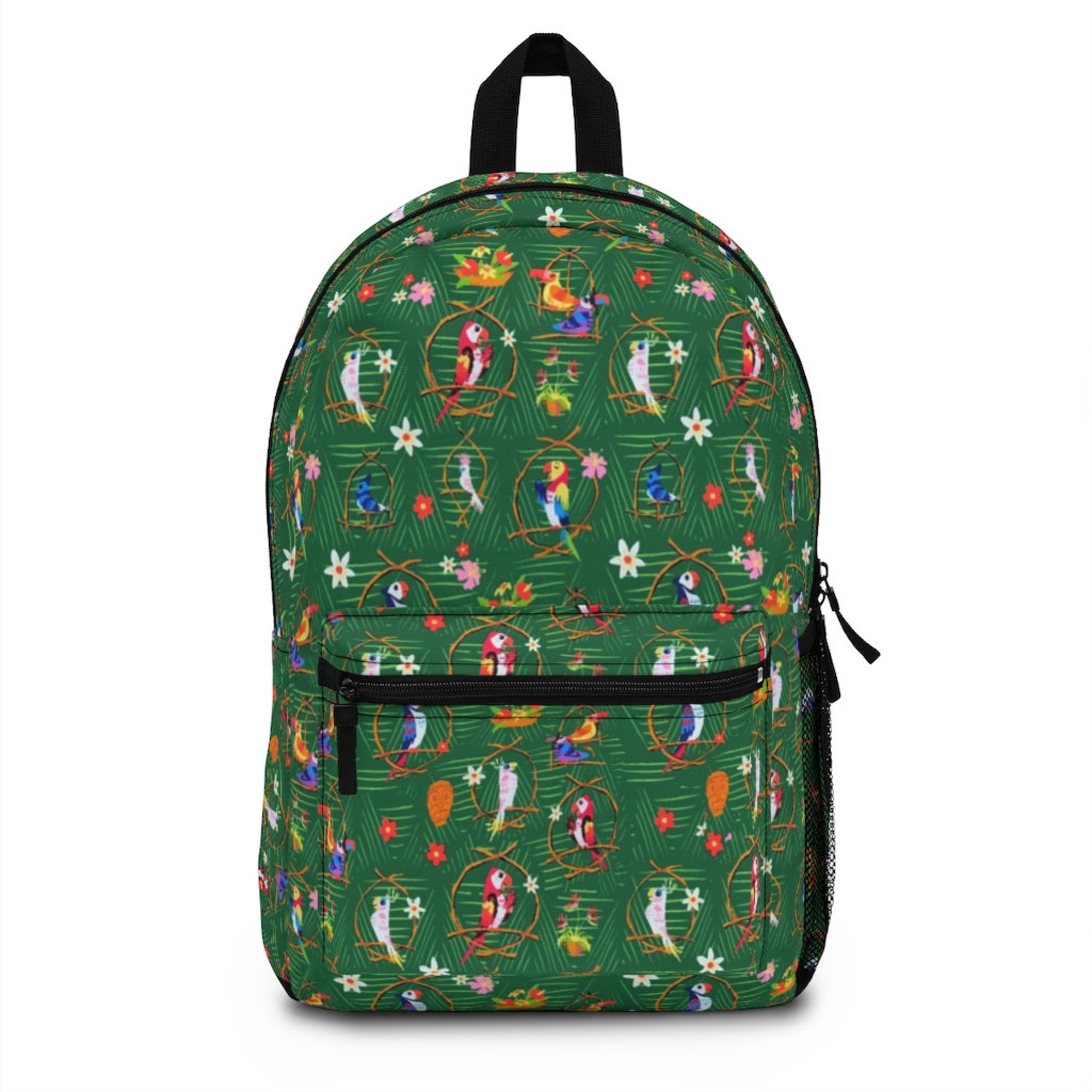 Tiki Room Birds WDW Park Bag Full Size Backpack