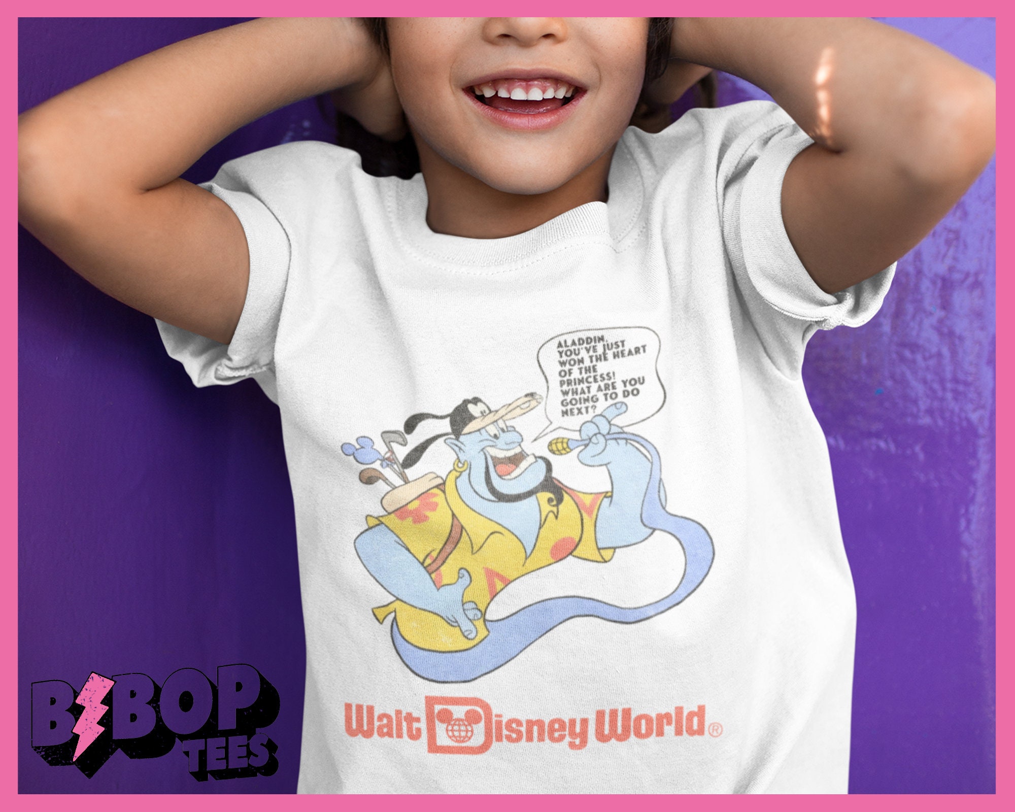 Aladdin Genie Shirt I'm Going to Disney World / Disneyland Vintage