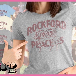A League of Their Own, Vintage Style Rockford Peaches, No Crying In Baseball Unisex Tee