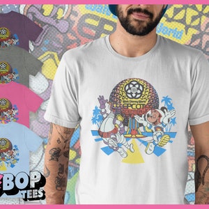 Epcot Mickey and Figment Astronaut Shirt 1982 Vintage Look Unisex Tee