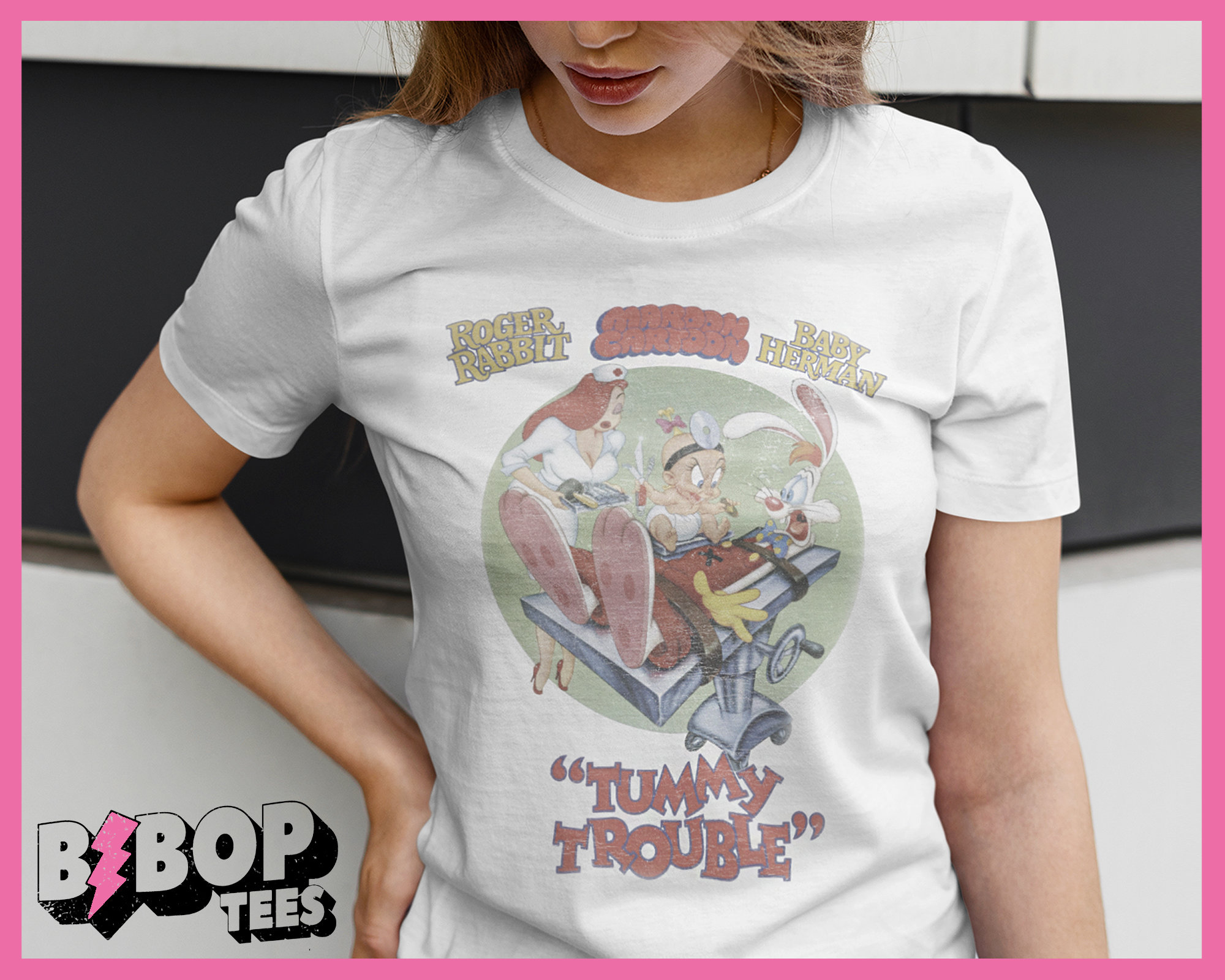 ロジャーラビット　ストレッチＴシャツ ロジャーラビットストレッチTシャツ