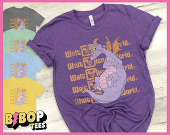 Figment Shirt Vintage Style Epcot 1980 Unisex Tee