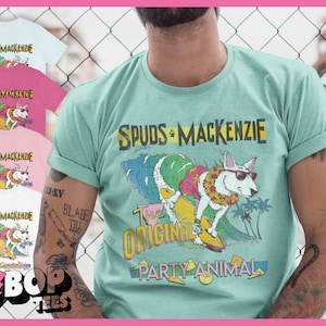 Spuds Mackenzie Vintage Style Unisex Tee
