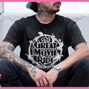 The Great Movie Ride A Spectacular Journey MGM Studios Throwback Unisex Tee