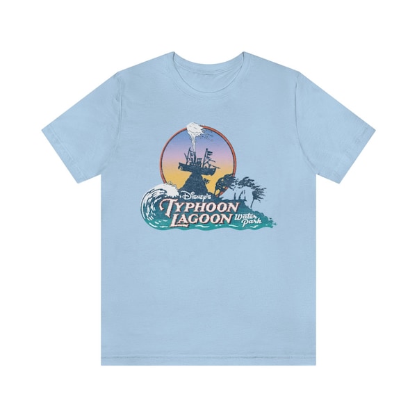 Typhoon Lagoon Shirt Vintage Style Disney Tee