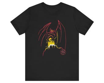 Fantasmic Chernobog Fantasia Distressed Unisex Tee
