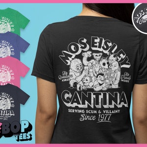 Mos Eisley Cantina Bar Shirt Unisex Front Back Tee