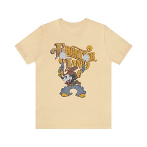 Frontierland Shootin&#39; Mickey Vintage Style Unisex Tee