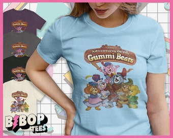 Gummi Bears Shirt Disney Adventures of the Gummi Bears 80's Cartoon Unisex Tee