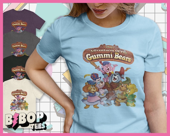 Gummi Bears Shirt Disney Adventures of the Gummi Bears 80's Cartoon Unisex Tee