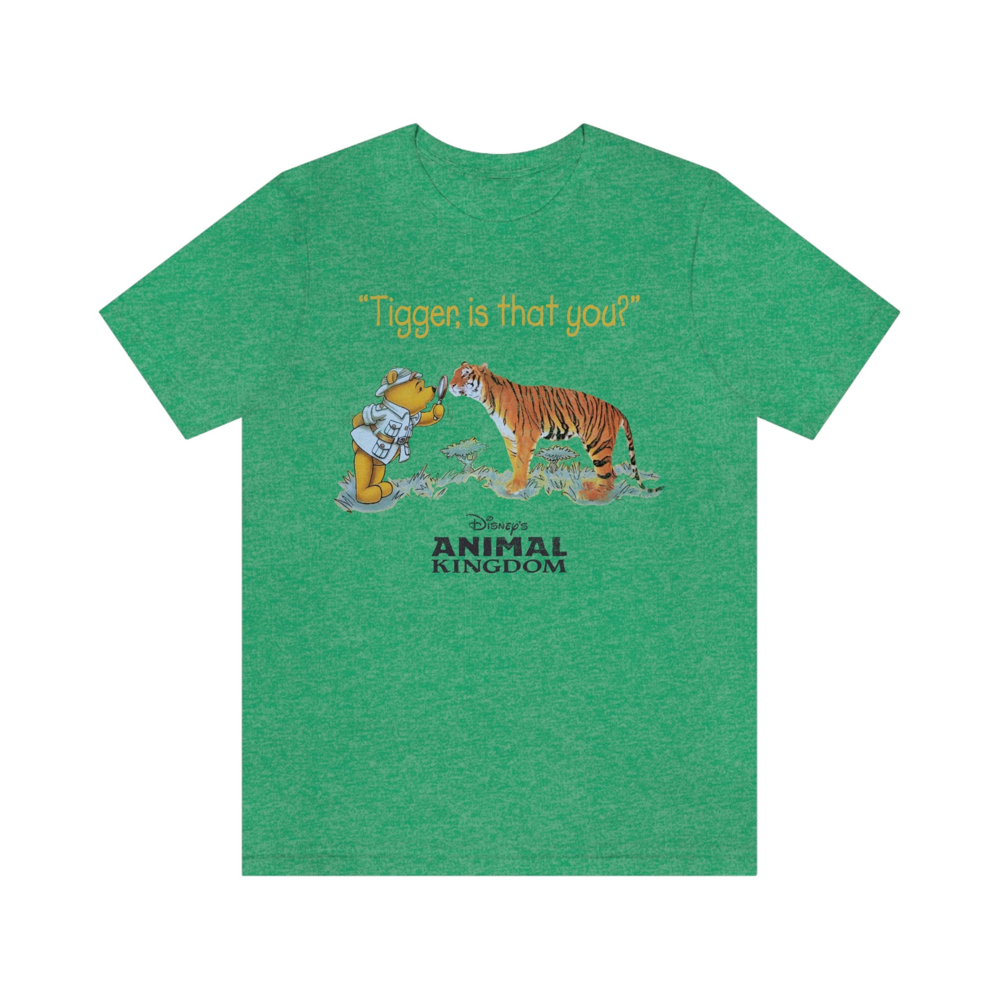 Animal Kingdom Vintage Style Tigger is That You Pooh WDW Parks Unisex Tee -  Etsy