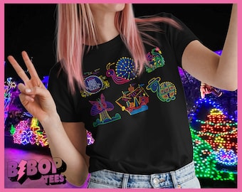 Main Street Electrical Parade Neon Unisex Tee