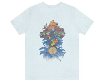 スプラッシュ マウンテン ログ ロゴ 1998 ダメージ加工 ユニセックス