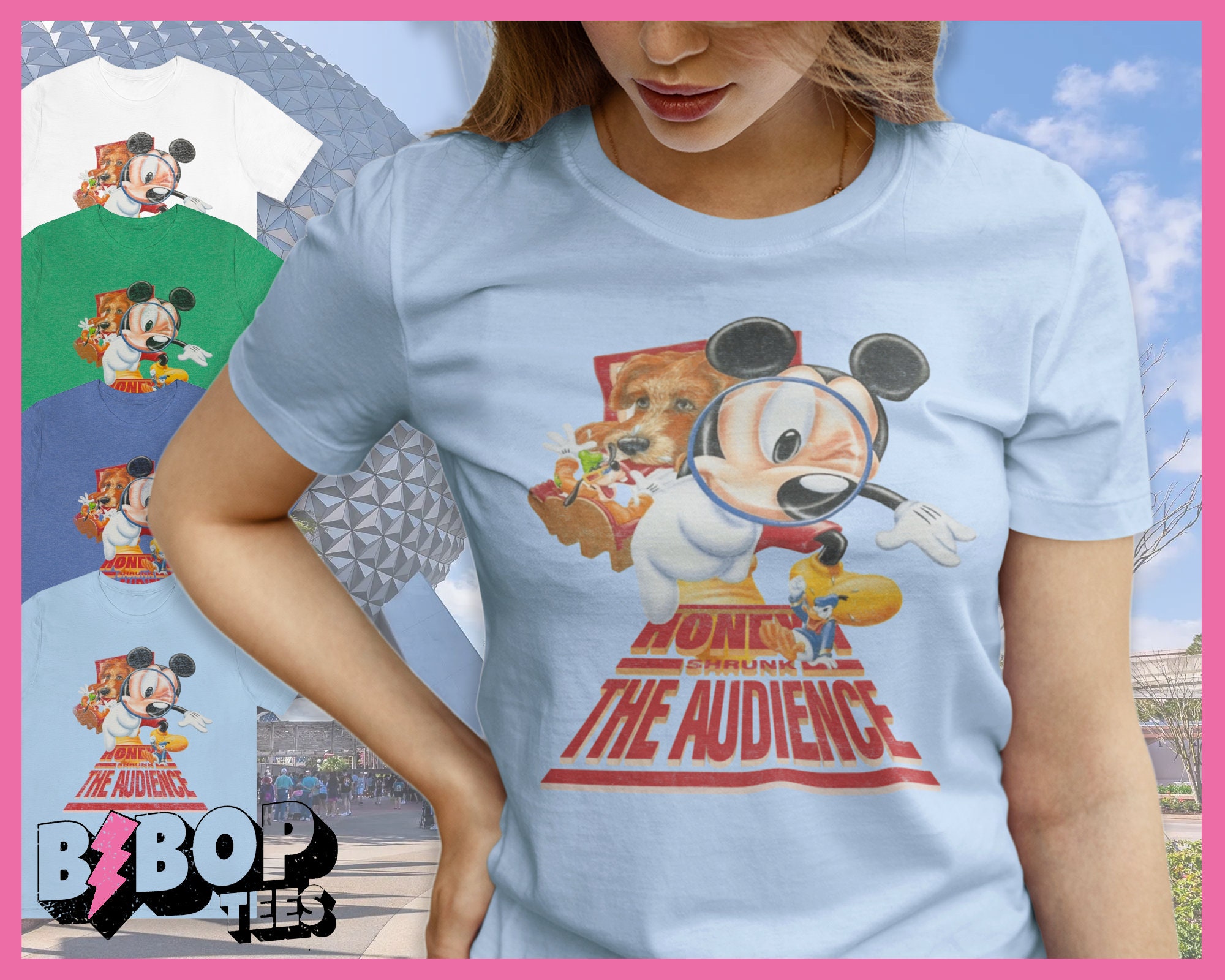 Honey I Shrunk the Audience WDW Epcot 90's Style Unisex Tee - Etsy