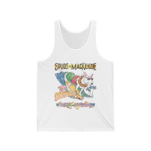 Spuds Mackenzie Vintage Style Unisex Tank Top