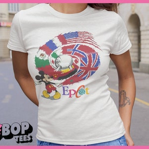 Epcot 90&#39;s World Showcase Unisex Tee