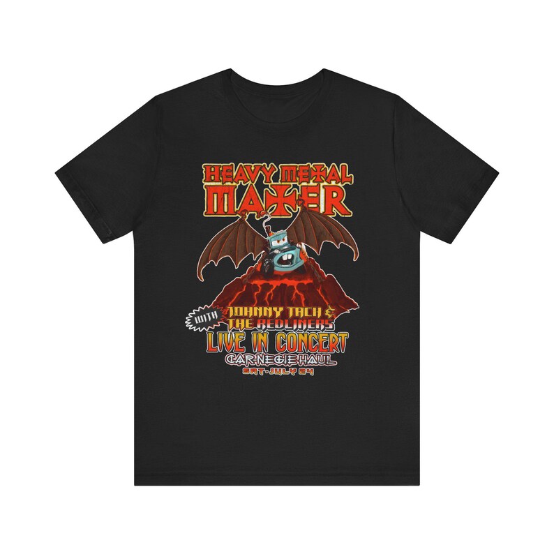 Camiseta de Mater de Cars Toon, Cuentos de Mater de Cars Land, Camiseta unisex imagen 2