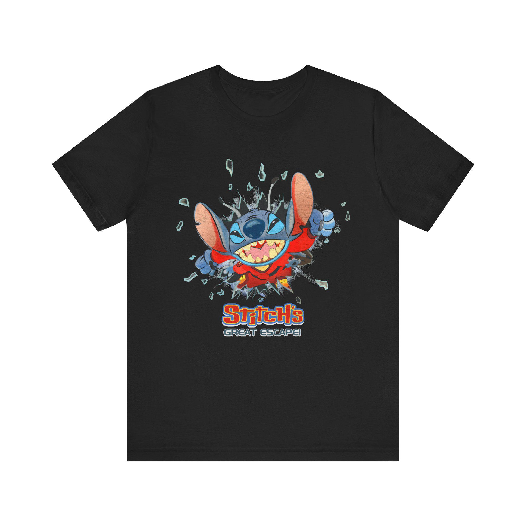 Stitch's Great Escape Vintage Style WDW Theme Park Style Unisex T