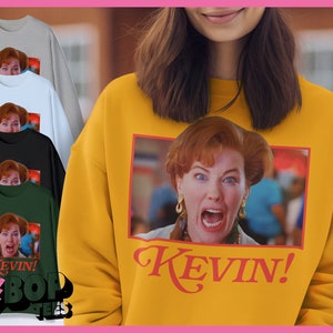 Home Alone Kevin Sweater, Unisex Ugly Christmas Sweater Sweatshirt